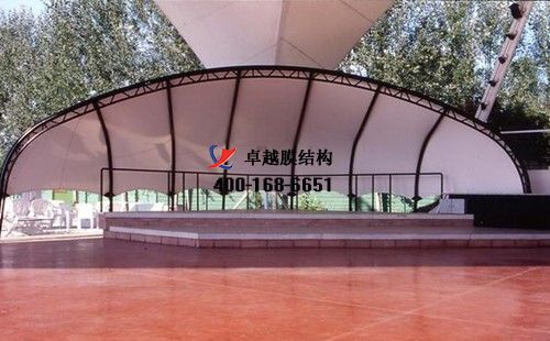 焦作膜結(jié)構(gòu)看臺/觀景臺【焦作市威久公司等】設(shè)計(jì)施工案例