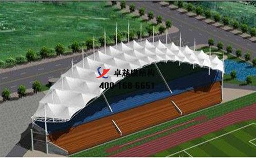 忻州膜結(jié)構(gòu)看臺(tái)/觀景臺(tái)【忻州市弘興工程有限公司等】設(shè)計(jì)施工案例