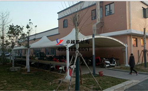 鄭州雙橋污水處理廠膜結構車棚/頂棚項目工程動態(tài)