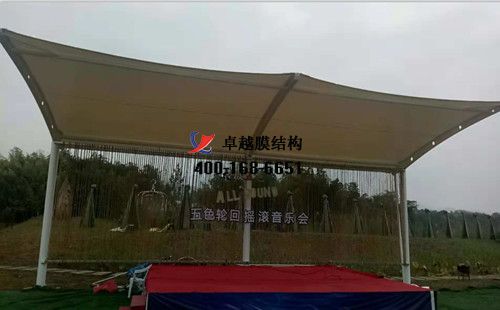 安徽五色谷膜結構看臺/主席臺項目工程動態(tài)