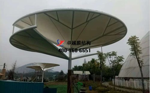 安徽五色谷景觀膜結構工程動態(tài)