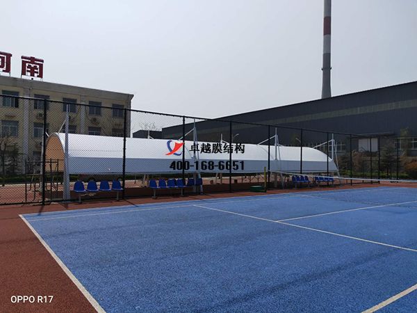 卓越鶴壁鏈條廠膜結構車棚/頂棚項目工程動態(tài)