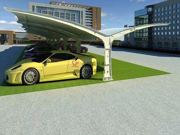      阿勒泰膜結(jié)構(gòu)車棚【阿勒泰電力有限責任公司等】設計施工案例