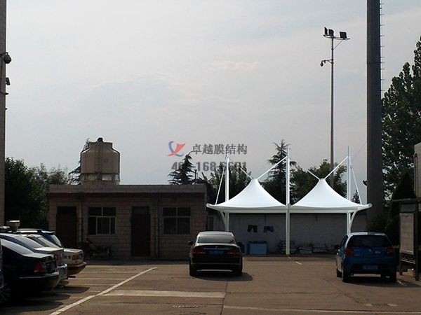   石河子膜結(jié)構(gòu)車棚【石河子開發(fā)區(qū)神內(nèi)食品有限公司等】設計施工案例