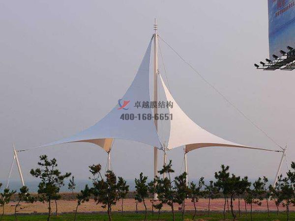 株洲張拉<font color='red'>膜結(jié)構(gòu)景觀</font>小品【案例圖片】 　　