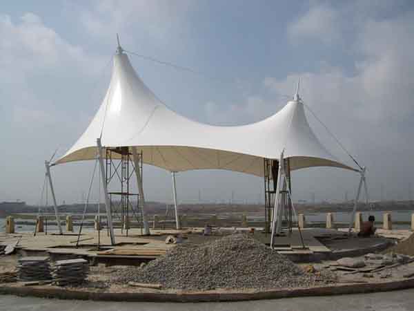 杭州<font color='red'>張拉膜結(jié)構(gòu)</font>景觀設(shè)計施工【案例圖片】