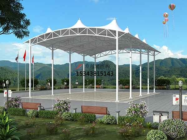 茂名景觀(guān)<font color='red'>張拉膜結(jié)構(gòu)</font>遮陽(yáng)棚【生產(chǎn)廠(chǎng)家】