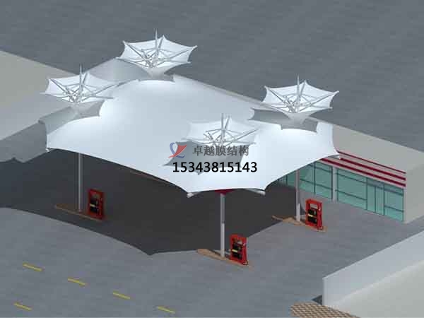 慶陽膜結構加油站頂棚【生產(chǎn)廠家】