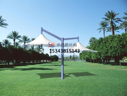 湘西市膜結(jié)構(gòu)景觀涼亭、景觀傘案例膜結(jié)構(gòu)罩棚設(shè)計