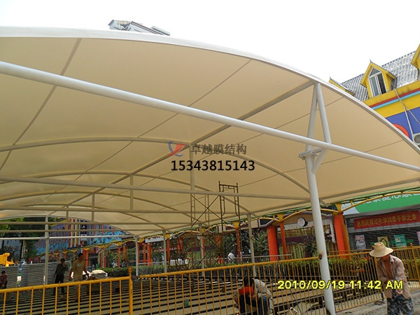 昆明膜結(jié)構罩棚【商場頂棚】