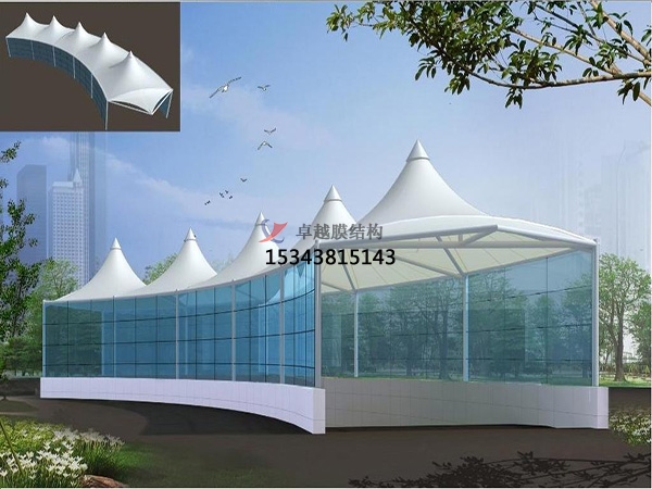 咸寧膜結(jié)構(gòu)地下車(chē)庫(kù)入口