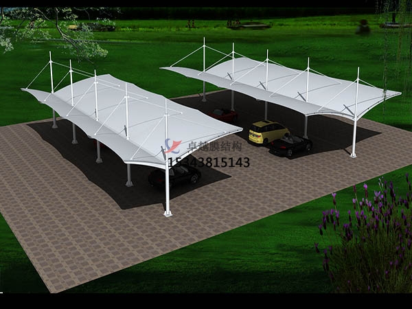 鄂州膜結(jié)構(gòu)停車(chē)棚【雨棚遮陽(yáng)棚生產(chǎn)安裝】