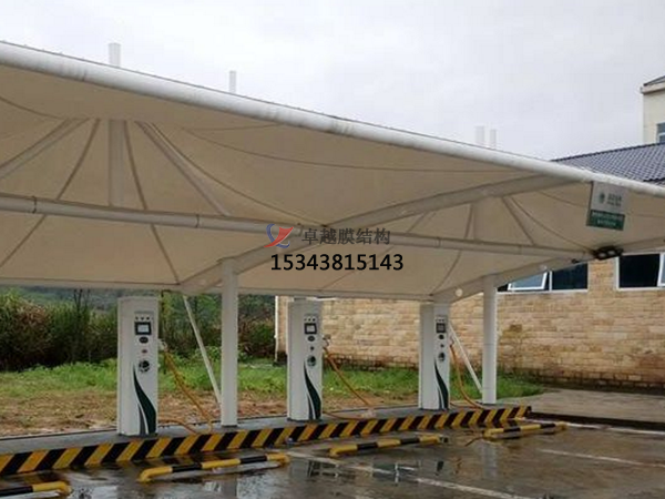 霍山膜結(jié)構停車棚【設計生產(chǎn)安裝】