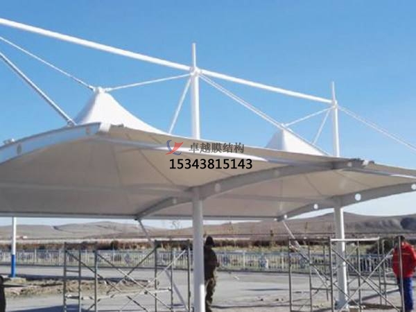 龍州膜結(jié)構(gòu)【充電站防雨篷】停車棚設計安裝