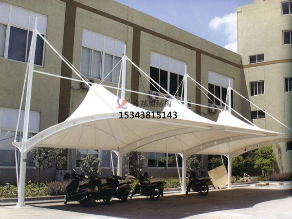 膜結(jié)構(gòu)自行車棚怎么設(shè)計效果更佳？