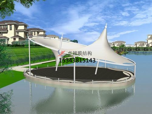 張拉膜建筑效果圖分享！