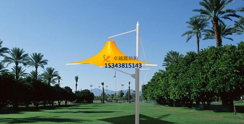 天門(mén)景觀(guān)膜結(jié)構(gòu)遮陽(yáng)棚