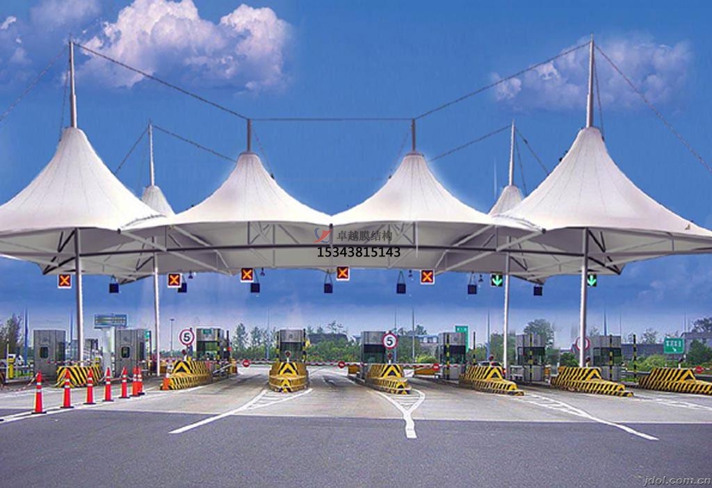 加油站張拉膜，美觀、實(shí)用、成本低