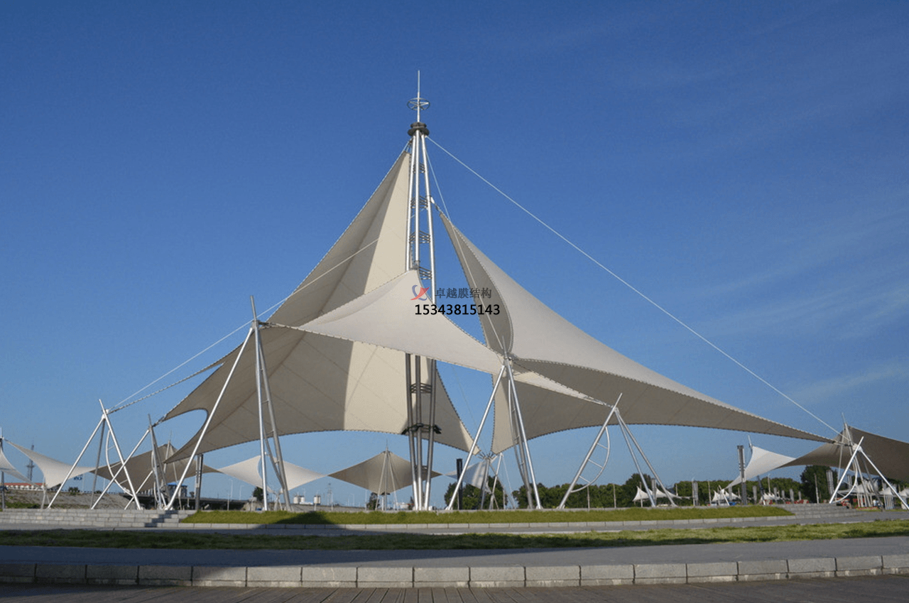 許昌膜結(jié)構(gòu)體育看臺、停車棚膜材廠家