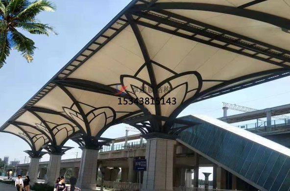 <font color='red'>張拉膜結(jié)構(gòu)</font>遮陽雨棚能抵抗多少級臺風暴雨？