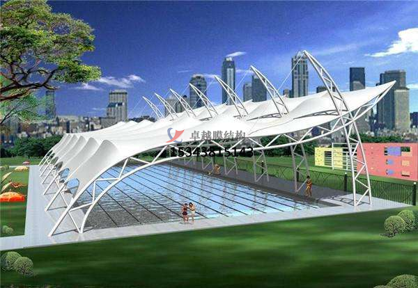 夏季露天游泳池怎么遮陽？