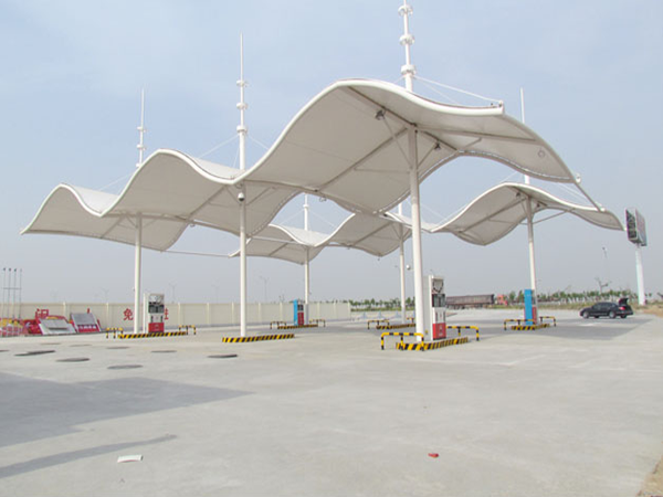 膜結(jié)構(gòu)加油站怎么選購(gòu)膜布？