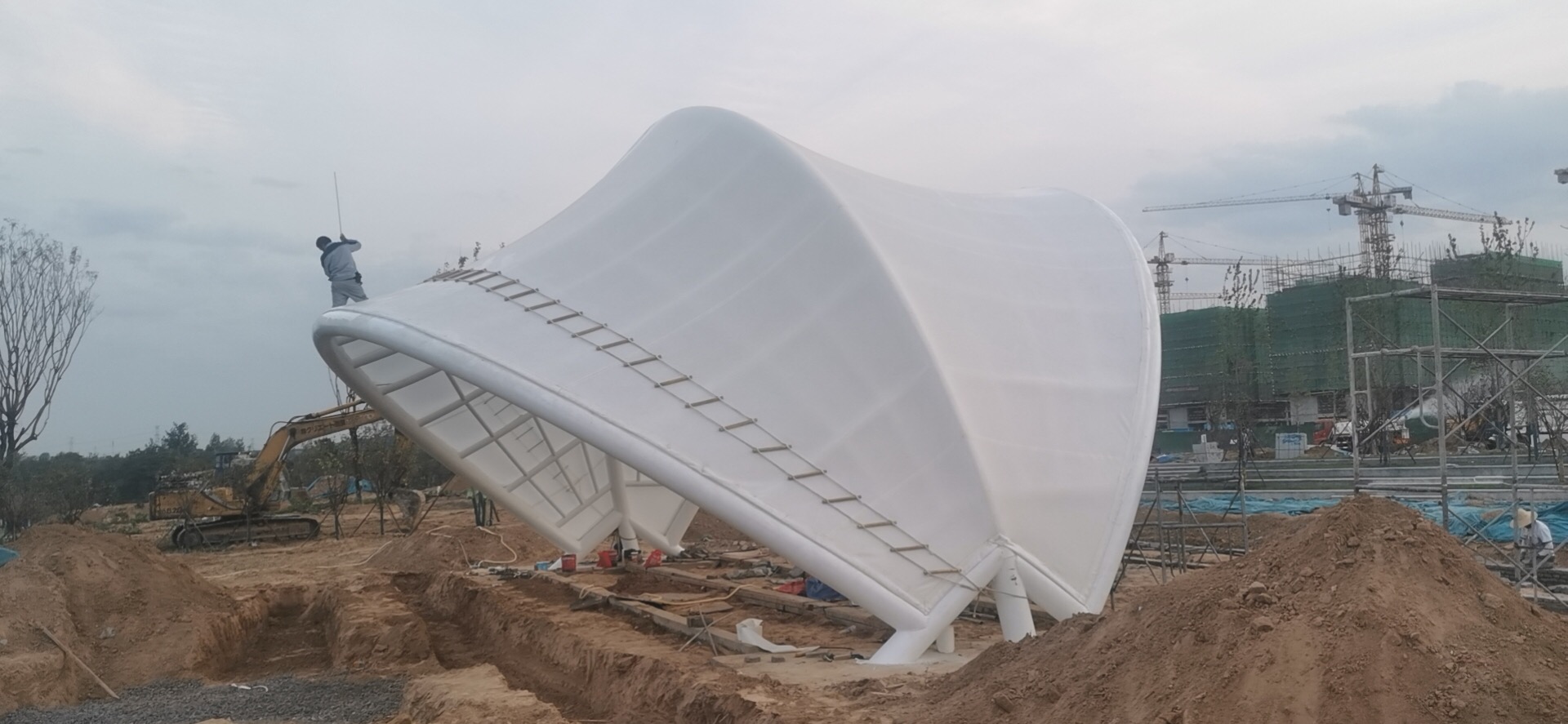 游樂場(chǎng)舞臺(tái)遮陽(yáng)棚