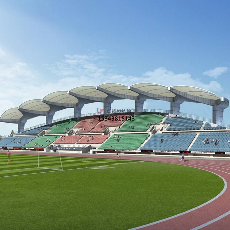 遼陽膜結(jié)構(gòu)公司【足球場(chǎng)看臺(tái)遮陽棚】遼陽膜結(jié)構(gòu)廠家