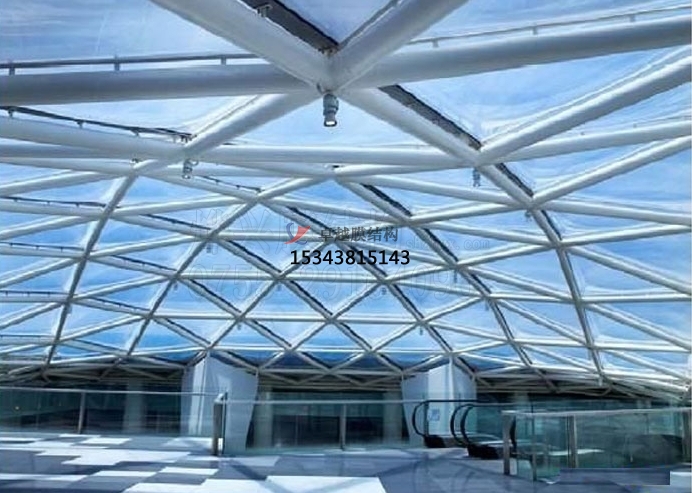 淄博膜結(jié)構(gòu)地下車庫(kù)入口【施工案例】