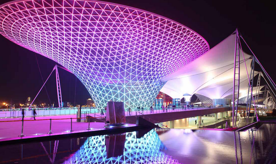 臨沂膜結(jié)構(gòu)地下車(chē)庫(kù)入口【施工案例】