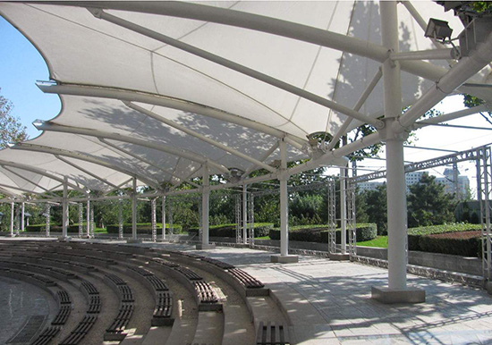 膜結(jié)構(gòu)自行車(chē)棚