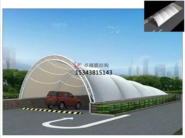 林芝膜結構公司【索膜結構車庫入口】林芝膜結構廠家